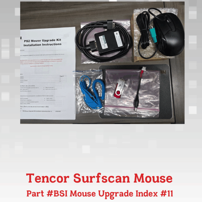 Surfscan Mouse for Tencor Surfscan Wafer Inspection System
